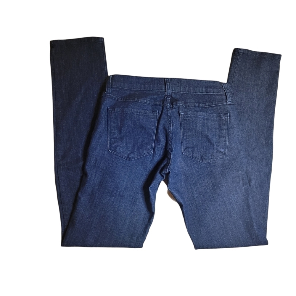 Flying Monkey Mid Rise Dark Wash Stretchy Skinny Jeans - Picture 8 of 12